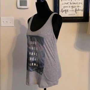 Old Navy graphic Tank good vibes good karma